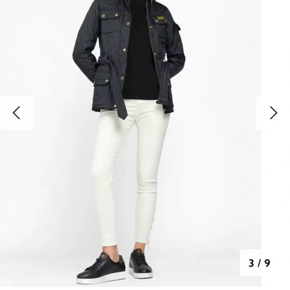 *Last Chance* NWOT Barbour Women's Quilted Black Utility Jacket Sz 2 - Picture 3 of 14